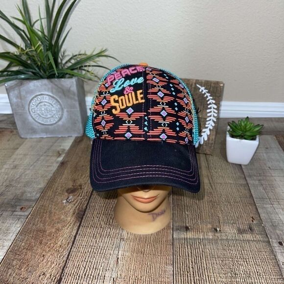 Peace love soule hat Gypsy Soul Hat cap - Picture 1 of 8
